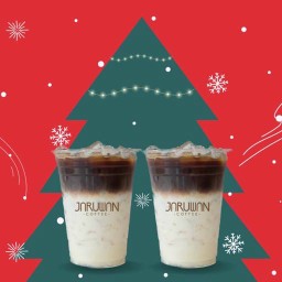 เซต 2 (ลาเต้เย็น 2 แก้ว)