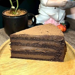 ช็อกโกแลตเค้กไร้แป้ง Flourless chocolate cake