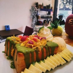 ชาเขียวโทสต์ - Green Tea Toast