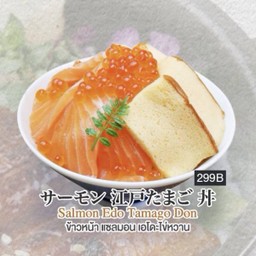 Salmon Edo Tamago Don
