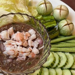 น้ำพริกกุ้งสด