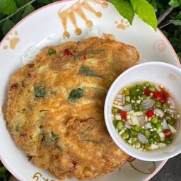 พริก+กระเทียม+โหระพา+หมูสับ