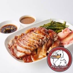 แป๊ะเก๊า โภชนา เป็ดย่างอบน้ำผึ้ง หน้าวัดหนามแดง