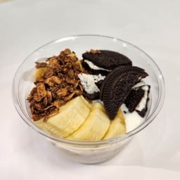 โยเกิร์ตกล้วยหอม + โอริโอ้