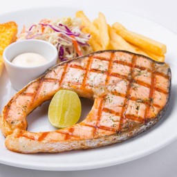 สเต็กปลาแซลมอน