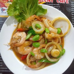 ผัดสะตอกุ้ง