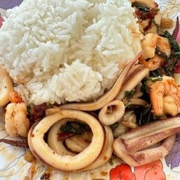 ข้าวข้างหอ (ข้าวกะเพราโบราณ สูตรตำรับยา)