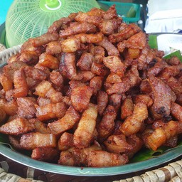 หมูทอดน้ำปลา 1 ขีด