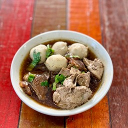 เนื้อ+ตับเนื้อ+ลูกชิ้นเนื้อ รวมเนื้อ