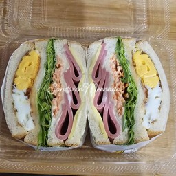 แซนวิชเกาหลีโบโลน่า,ชีส,ไข่ดาว