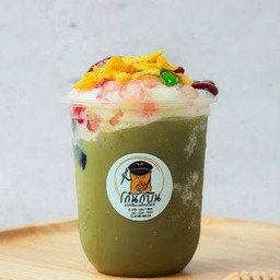นำ้เต้าหู้ชาเขียวปั่น Frappe gree soy milk