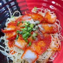 บะหมี่แห้งหมูแดงพิเศษ