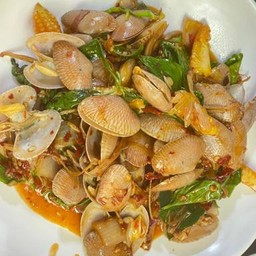 ผัดฉ่าหอยลาย