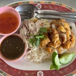 ข้าวมันไก่ 2 อย่าง
