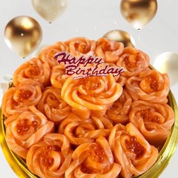 เค้กแซลมอน ไข่ปลา(ใหญ่)