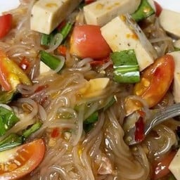 ตำเส้นเล็กหมูยอ