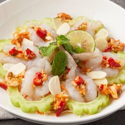 กุ้งแช่น้ำปลา