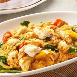 เนื้อปูผัดผงกะหรี่