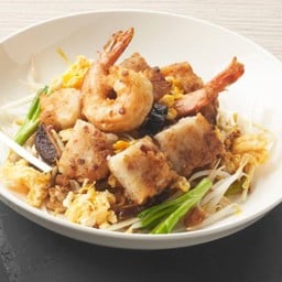 ไชเท้าก้วยผัดกุ้งกูไฉ่ขาว