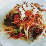 ส้มตำปูไข่ดอง แซบเวอร์