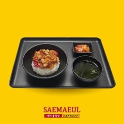 ชุดข้าวหมูสไลด์ยอลทันบิบิมบับ รสซีอิ๊วเกาหลี
