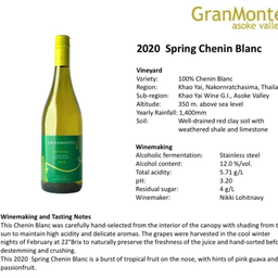 ไวน์ขาว Granmonte Spring By Glass