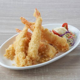 กุ้งชุบแป้งทอด