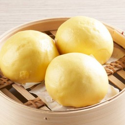 ซาลาเปาลาวาครีมไข่เค็ม (เข่งละ 3 ลูก)