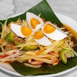 ตำไทยไข่เค็ม