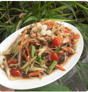 ส้มตำหอยแครง