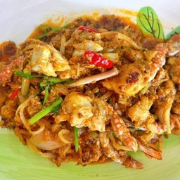 ปูมัาผัดผงกะหรี่