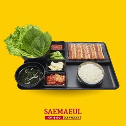 ชุดหมูสามชั้นบั้งผิว รสซีอิ๊วเกาหลี