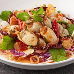 พล่าหอยนางรม