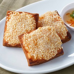 ขนมปังหน้าหมูกุ้ง