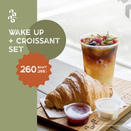 Wake up + Croissant