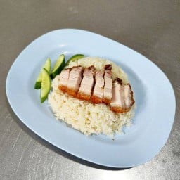 ข้าวมันหมูกรอบ