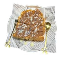 ขนมปังปิ้งโรยผงโอวัลติน