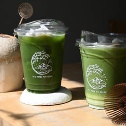 มัทฉะ + น้ำมะพร้าว