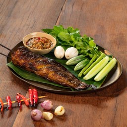 ปลาดุกย่างน้ำพริกมะเขือ
