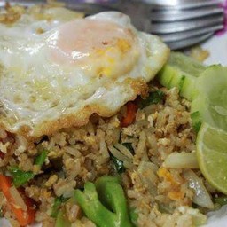 ข้าวผัดไก่+ไข่ดาว