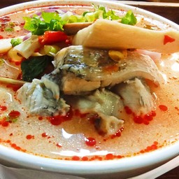 ต้มยำปลากระพง(น้ำข้น/น้ำใส)/ถ้วย