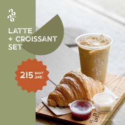 Latte + Croissant