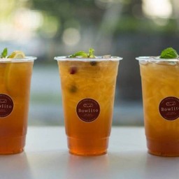 Tea - Peach Passion Fruit พีช เสาวรส