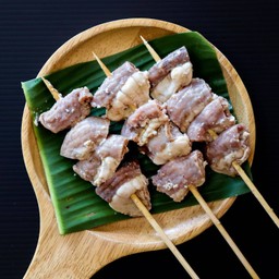 ไส้อ่อนหมู   (อาจจะขมนิดหน่อยค่ะ)