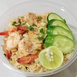 ข้าวผัดกุ้ง (ไม่ใส่พริกไทยแจ้งทางร้านด้วยค่ะ)