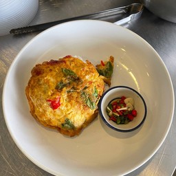ข้าวกระเพราไข่เจียวx2