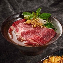 วากิวน้ำตก เส้นหมี่ขาว