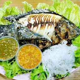 ชุดปลาเผา  M