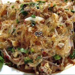 ลาบวุ้นเส้นหมูสับ