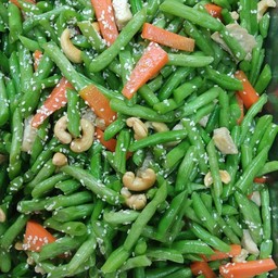 ผัดถั่วแขก